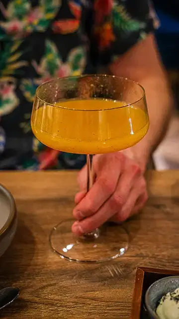 Handcrafted cocktail