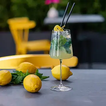 A summer cocktail